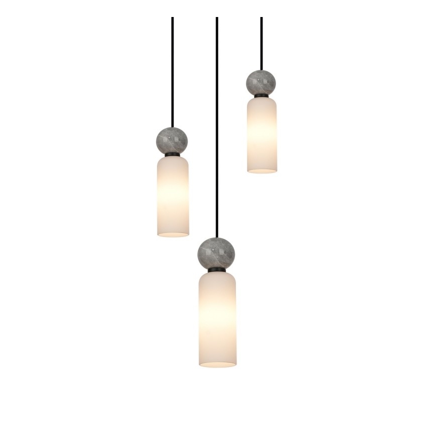 ITALUX - Hängeleuchte mit Kabel SANTOS 3xG9/40W/230V schwarz