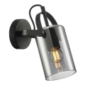 ITALUX - Wandleuchte NANESMA 1xE27/40W/230V Schwarz