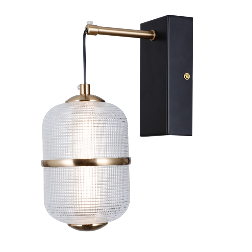 ITALUX - LED Wandleuchte ALANI LED/6W/230V 3000K schwarz/gold