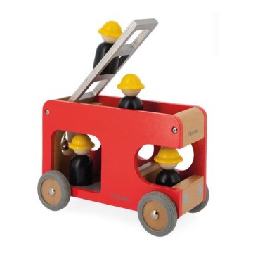 Janod - Holz-Feuerwehrwagen BOLID