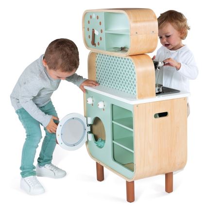 Janod - Holz-Küche 2in1 REVERSO