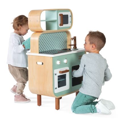 Janod - Holz-Küche 2in1 REVERSO