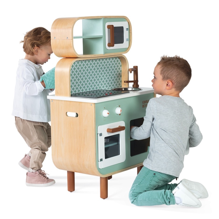Janod - Holz-Küche 2in1 REVERSO