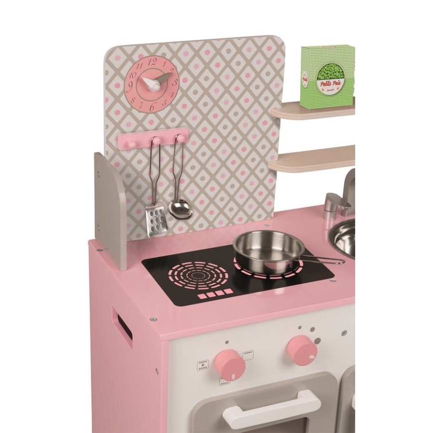 Janod - Holz-Küche MACARON rosa