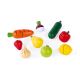 Janod - Holzkiste mit Obst und Gemüse