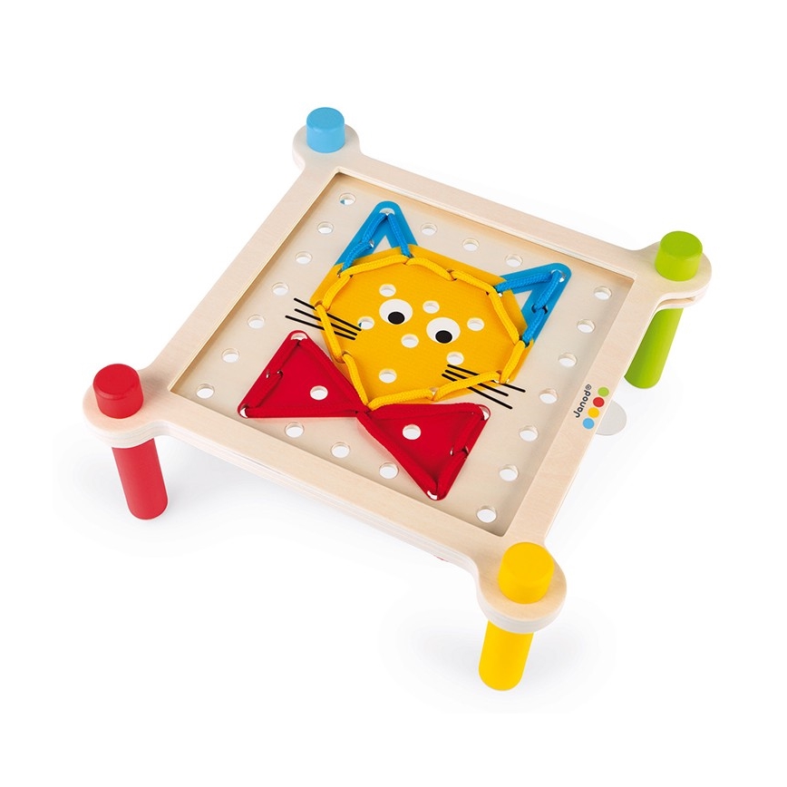Janod - Interaktives Mosaik aus Holz MONTESSORI