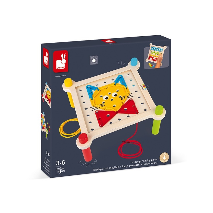 Janod - Interaktives Mosaik aus Holz MONTESSORI