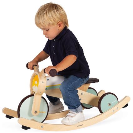 Janod - Kinder-Holzlaufrad 2in1