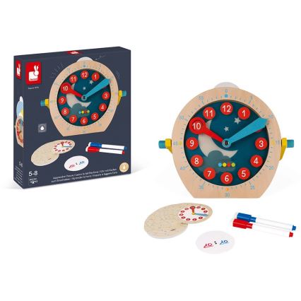 Janod - Kinder-Holzspieluhr LEARNING TOYS