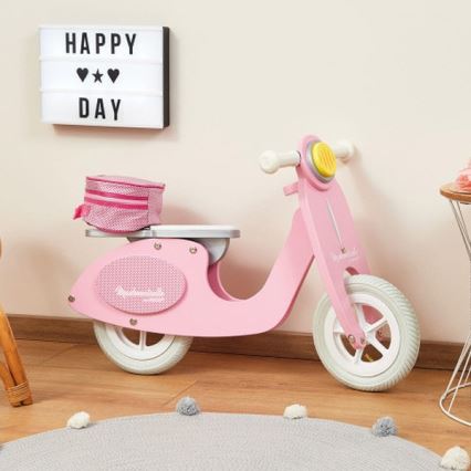 Janod - Kinder-Laufrad VESPA pink