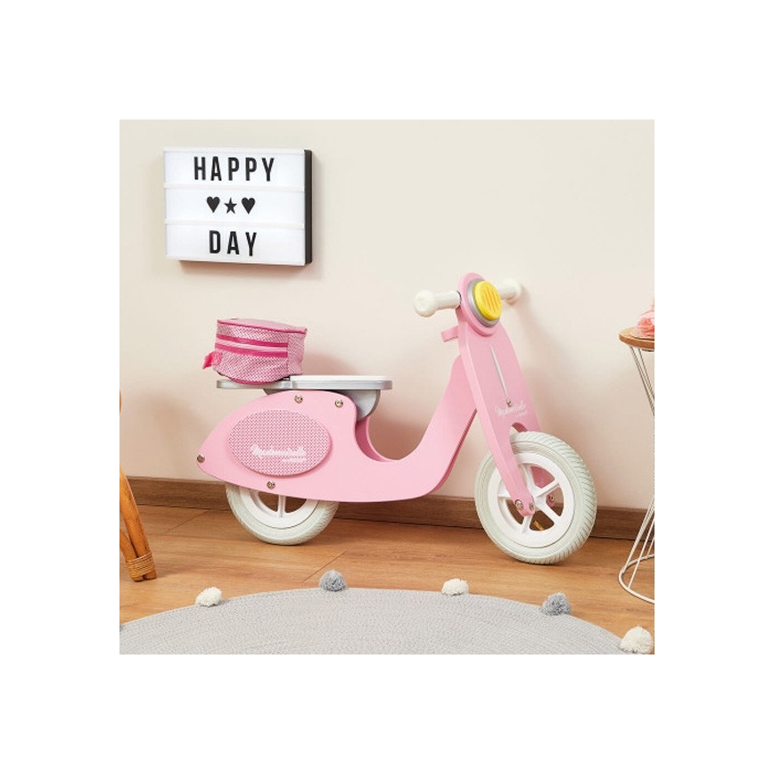 Janod - Kinder-Laufrad VESPA pink