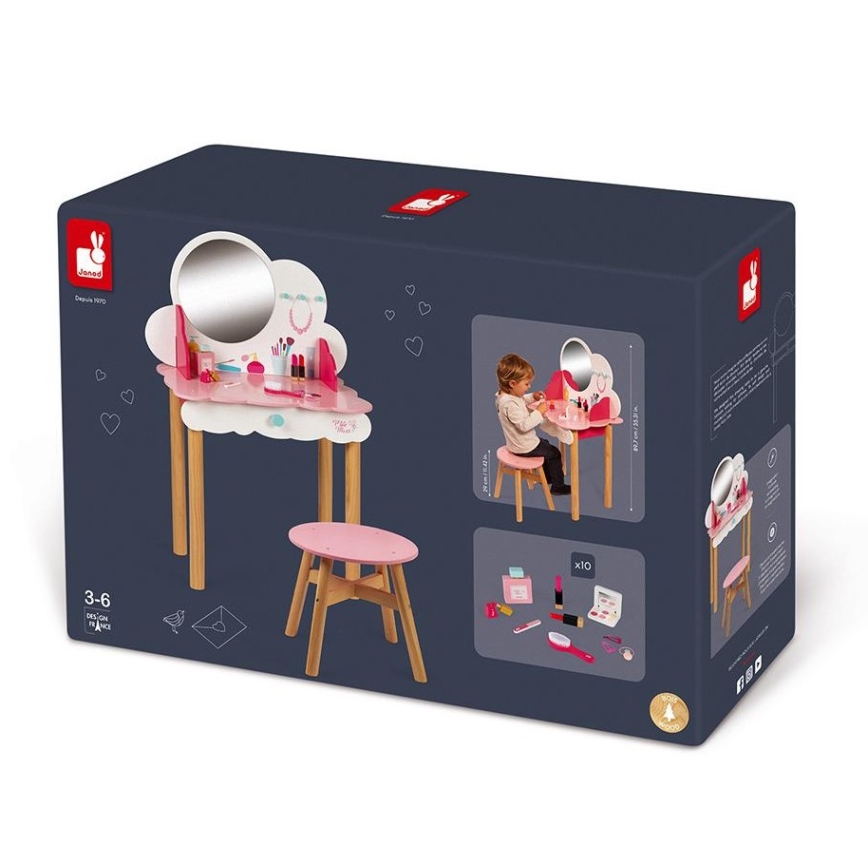 Janod - Kinder-Kosmetiktisch CANDY CHIC
