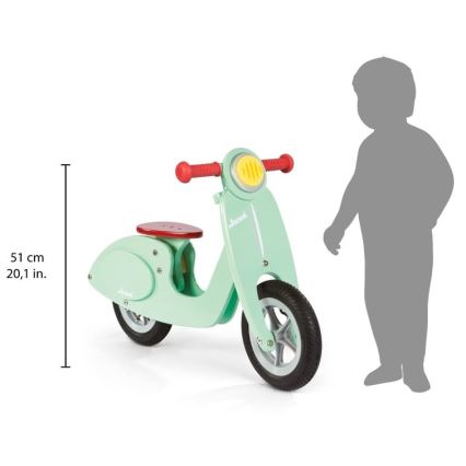 Janod - Kinderlaufrad VESPA grün