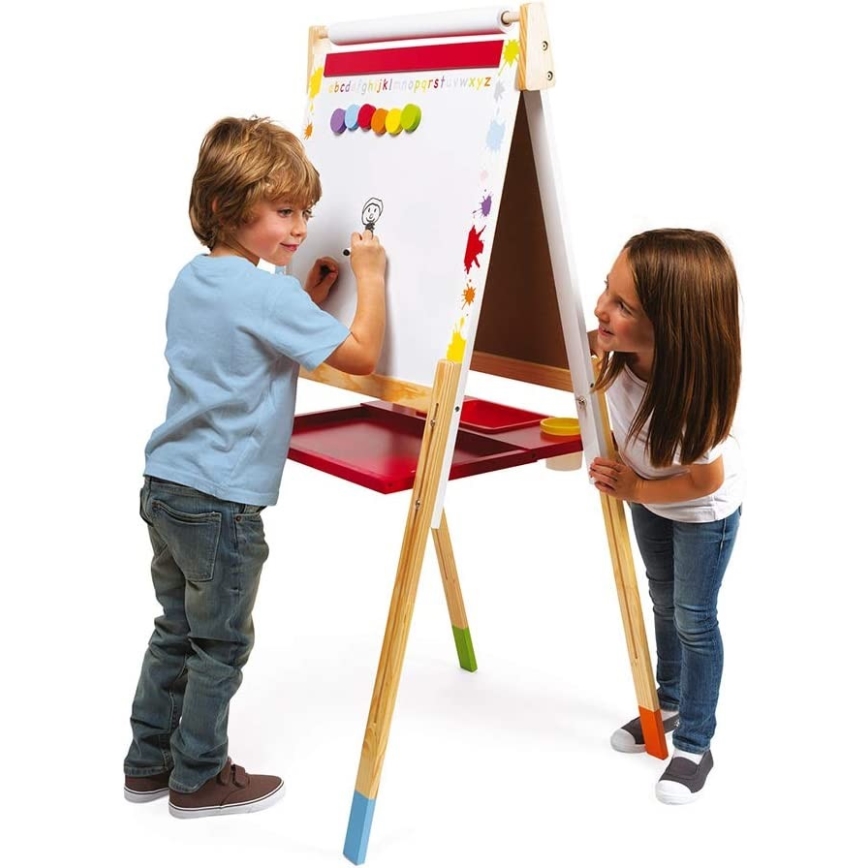 Janod - Magnetische Tafel Rot