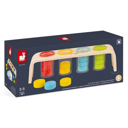 Janod - Montessori Holzspielzeug interaktiv 22-teilig