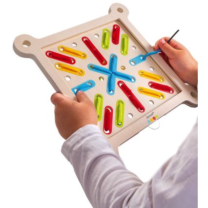 Janod - Interaktives Holz-Mosaik MONTESSORI