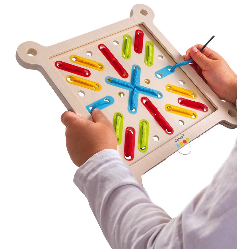 Janod - Interaktives Holz-Mosaik MONTESSORI