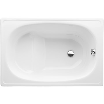 JIKA H2340000000001 - Sitzbadewanne RIGA 105x70 Stahl/weiß