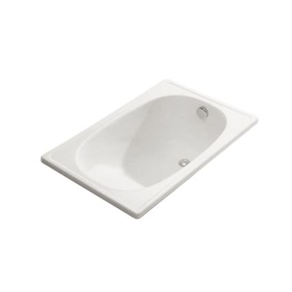 JIKA H2340000000001 - Sitzbadewanne RIGA 105x70 Stahl/weiß