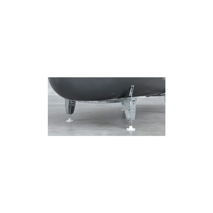 JIKA H2940120000001 - Badewannenfüße ALMA/TANZA/RIGA, Edelstahl