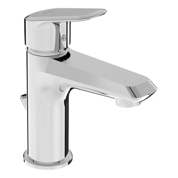 JIKA H3112E10041111 - Waschtischarmatur mit Ablaufventil ohne Überlauf TALAS 17,4 cm Hochglanzchrom