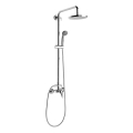 JIKA H3352770040001 - Duschset mit Mischbatterie LYRA, Hochglanzchrom