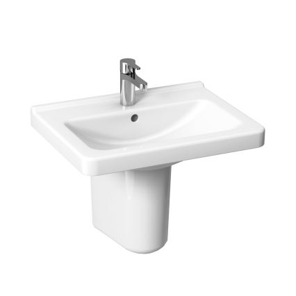 JIKA H8104240001041 - Hängendes Waschbecken CUBITO 65x48,5 cm Keramik/Weiß
