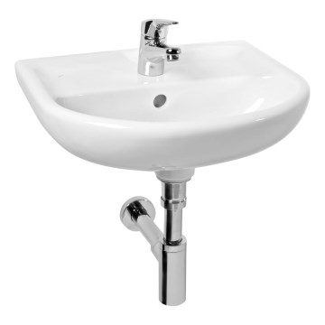 JIKA H8153820001041 - Hängendes Waschbecken LYRA 45x37 cm Keramik/Weiß