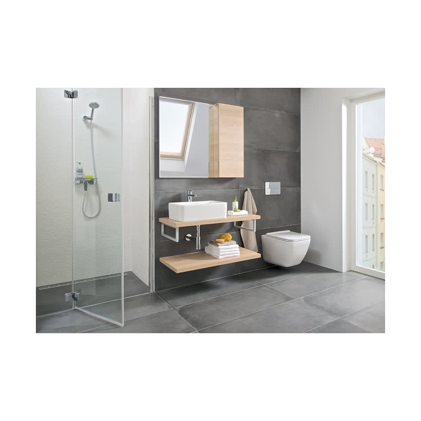 JIKA H8184230001121 - Aufsatzwaschbecken CUBITO 50x35 cm Keramik/Weiß