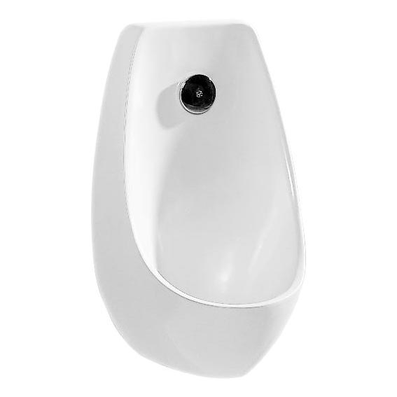 JIKA H8411010000001 - Urinal DOMINO mit Rückwasseranschluss und Rückabfluss, Keramik/Weiß
