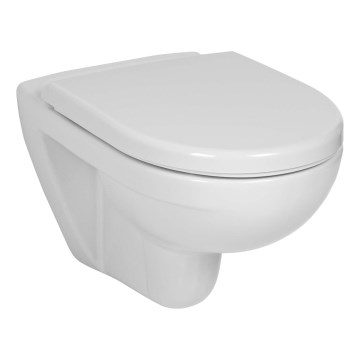 JIKA H8663810000001- Wandhängendes WC LYRA Keramik/weiß + WC-Sitz LYRA Duroplast/weiß