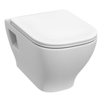 JIKA H8666160000001 - Wandhängendes WC DEEP, Keramik/weiß + SoftClose-WC-Sitz DEEP, Duroplast/weiß