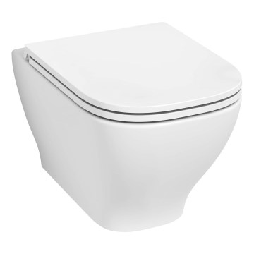 JIKA H8666180000001 - Wandhängendes WC DEEP Keramik/weiß + WC-Sitz SoftClose DEEP Duroplast/weiß