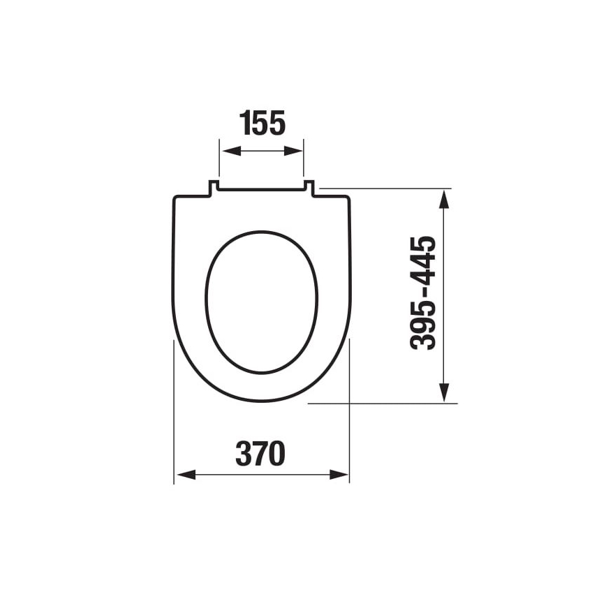 JIKA H8903850000631 - WC-Sitz SoftClose LYRA Duroplast/Weiß