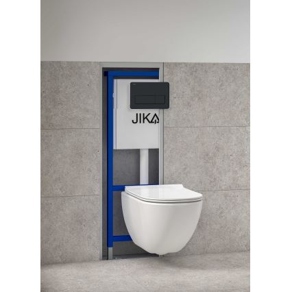 JIKA H8956520000001 - Unterputzmodul für wandhängende Toilette mit Anschlussmöglichkeit für Bidet