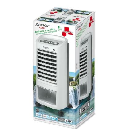 JOHNSON - Tragbarer Luftkühler COOL 65W/230V weiß/grau