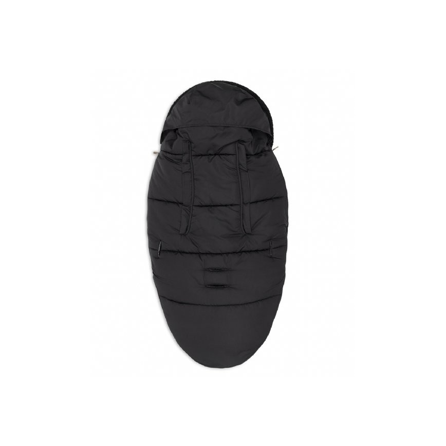 Jollein - Baby-Fußsack schwarz