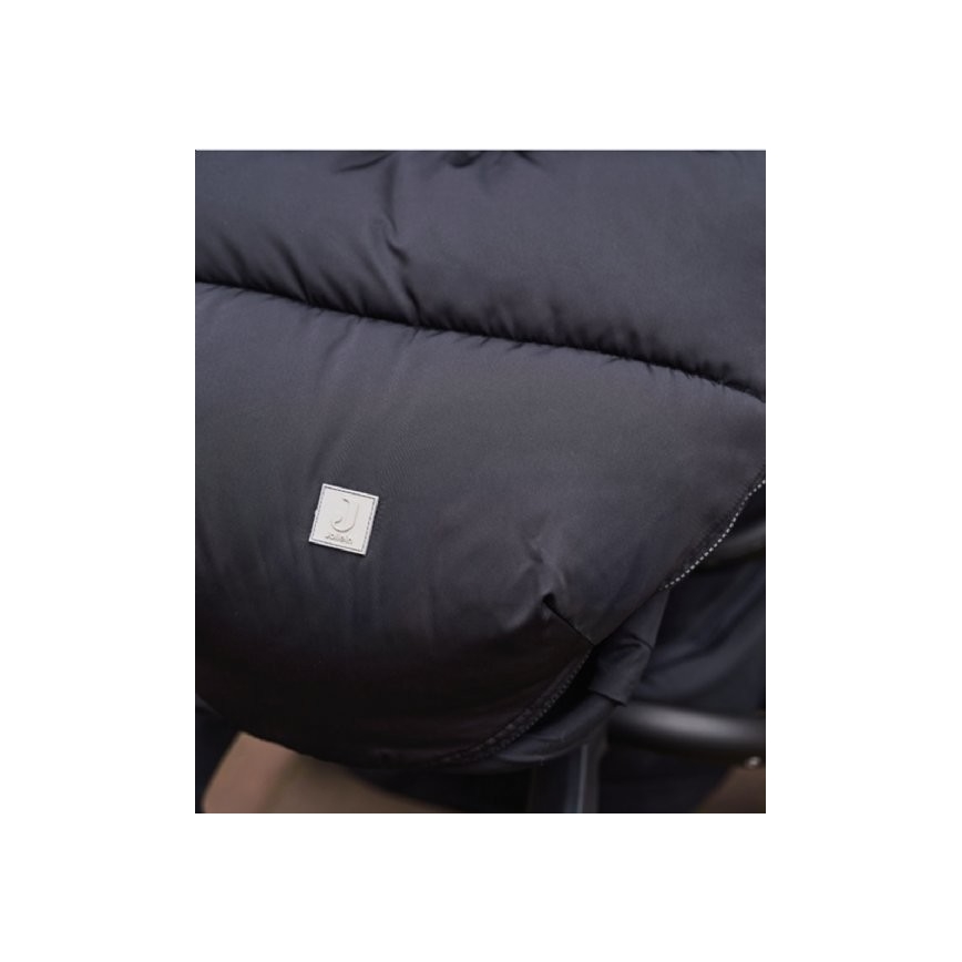 Jollein - Baby-Fußsack schwarz
