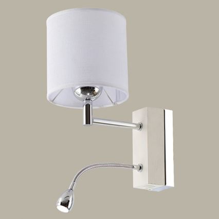 Jupiter 1415 - MA K B - Die LED Wandleuchte MANGO 1xE27/60W + LED/1W/230V