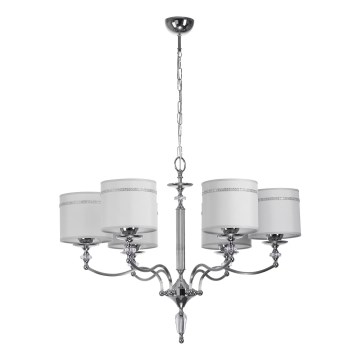 Jupiter 1426- Kronleuchter Kette HILTON 6xE27/60W/230V