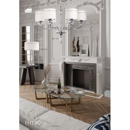 Jupiter 1426- Kronleuchter Kette HILTON 6xE27/60W/230V