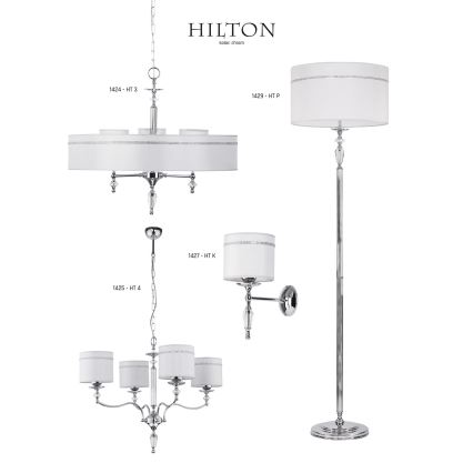 Jupiter 1429 - Stehlampe HILTON 1xE27/60W/230V