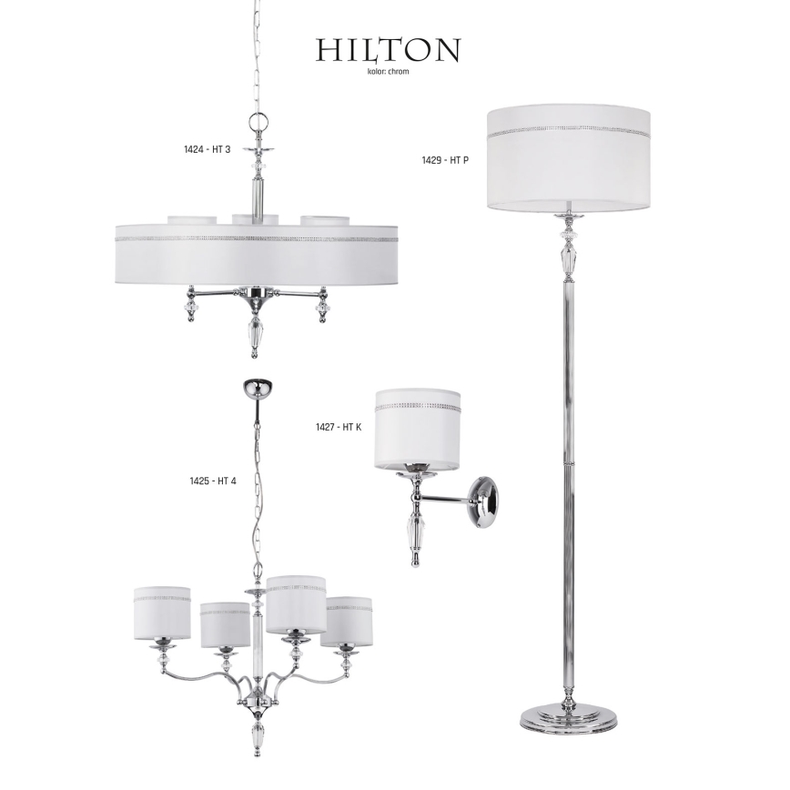 Jupiter 1429 - Stehlampe HILTON 1xE27/60W/230V