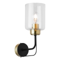 Jupiter 1883 - Wandleuchte CERES 1xE27/15W/230V gold/schwarz