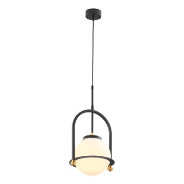 Jupiter 1912 - Pendelleuchte an Kabel ROSSO 1xE27/15W/230V schwarz