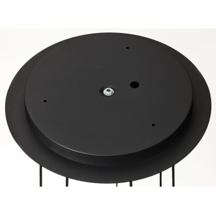 Jupiter 2018 - Hängeleuchte an Schnur ALAS 7xGU10/10W/230V golden/schwarz