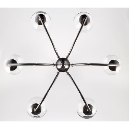 Jupiter 2022 - Hängeleuchte an Kette BRILLANTE 6xG9/10W/230V glänzendes Chrom