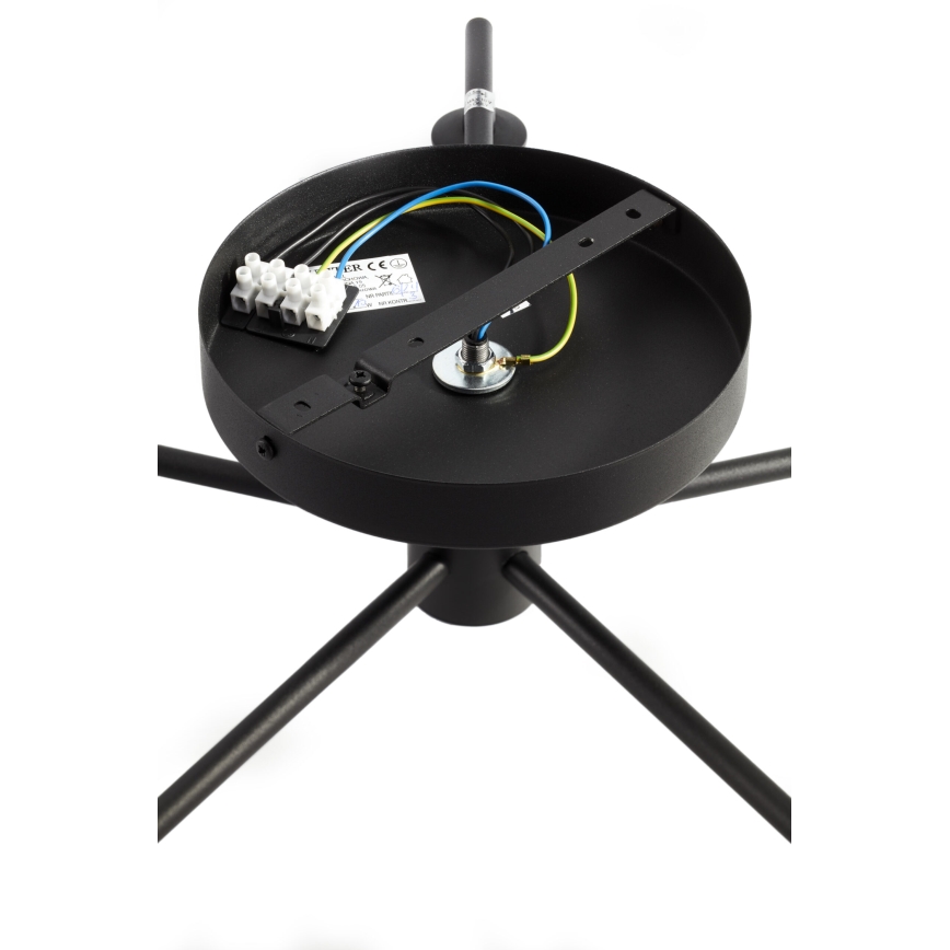 Jupiter 2049 - Aufgesetzte Deckenleuchte PRATO 5xG9/14W/230V schwarz/weiß