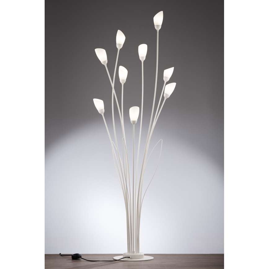 Jupiter 2063 - Stehleuchte GLORIOSA 9xG9/14W/230V cremefarben