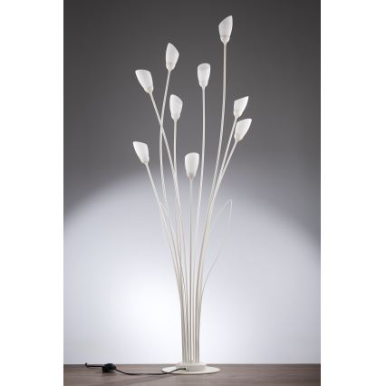 Jupiter 2063 - Stehleuchte GLORIOSA 9xG9/14W/230V cremefarben